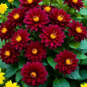 Георгин Вуцапо купить по цене от 327р. в интернет-магазине «Посадика» с доставкой почтой в в Мирныйе и по всей России – [изображение №1].